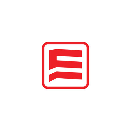 Letter E logo Design Template Logo designのイラスト素材