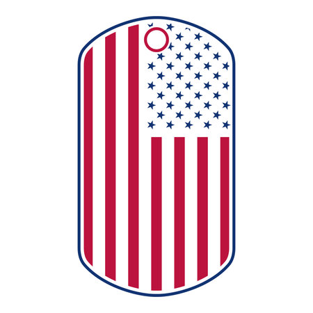 American Flag Vector Design for your brandのイラスト素材