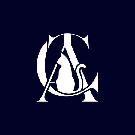 Cat logo design for your brandのイラスト素材