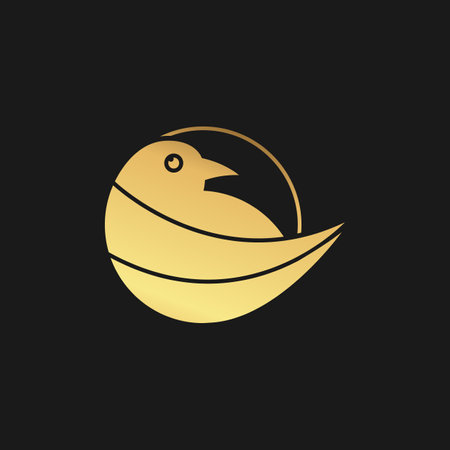 Tech Bird logo design for your brandのイラスト素材