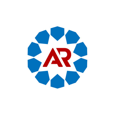 AR simple logo design for your brandのイラスト素材