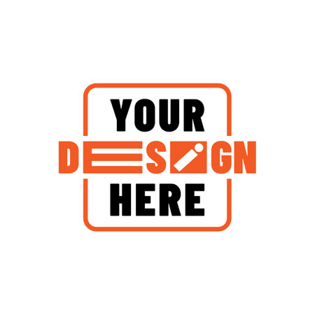 Your Design Here T-shirt Design Vector Templateのイラスト素材