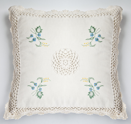 Old retro pillowの写真素材