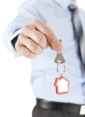 House key in handの写真素材