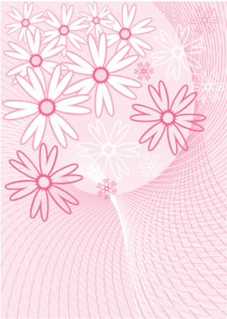 Background flower, vector illustrationのイラスト素材