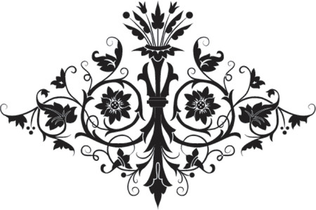 Element for design, flower, vector illustrationのイラスト素材