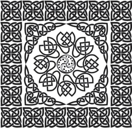 Celtic ornament, VECTOR illustrationのイラスト素材