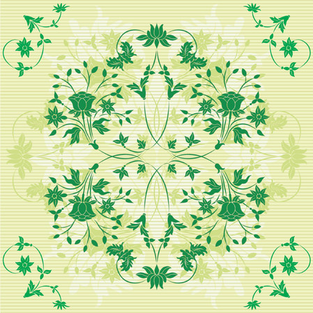 Background flower, elements for design, vector illustrationのイラスト素材
