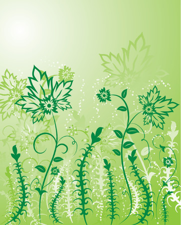 Background flower, elements for design, vector illustration.のイラスト素材