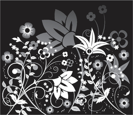 Background flower, elements for design, vector illustrationのイラスト素材