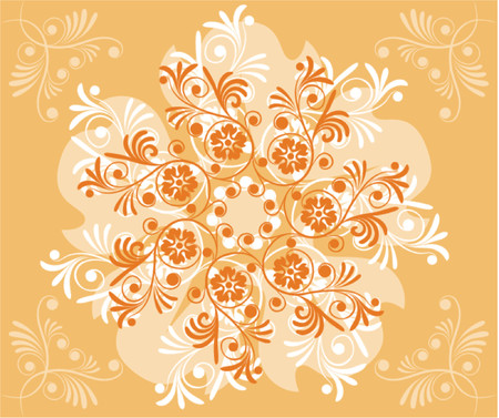Background flower, elements for design, vector illustrationのイラスト素材