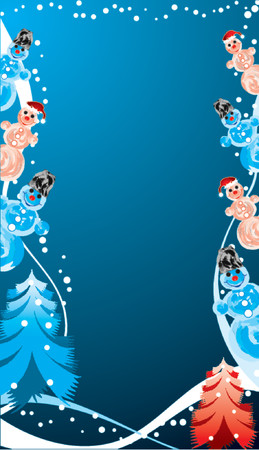 Christmas background, vector illustrationのイラスト素材