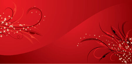 Floral background, elements for design, vector illustrationのイラスト素材