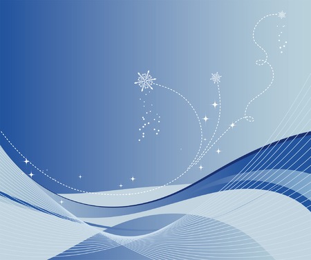 Abstract christmas background with snowflakes, element for design, vector illustrationのイラスト素材