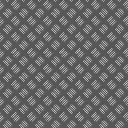 Seamless metall plate, element for design, vector illustrationのイラスト素材