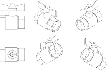 The craneのイラスト素材