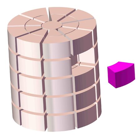 3D An illustrationの写真素材