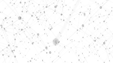 Abstract hi tech background with depth of field.の写真素材