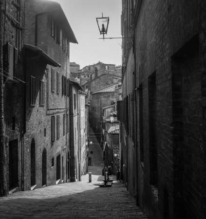 Old street in an ancient townの写真素材