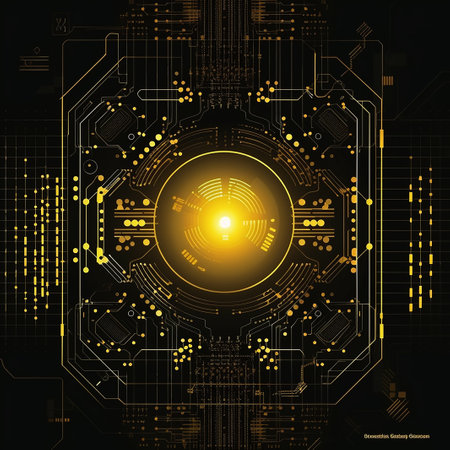 Abstract future technology concept. Circuit board, high computer color background. Vector illustrationの素材