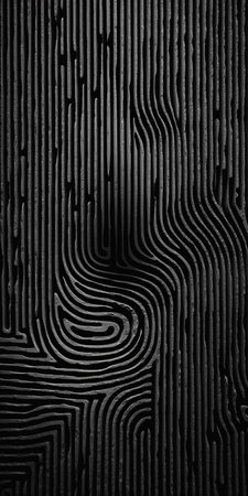 Abstract background of black and white stripes. 3d rendering, 3d illustration.の素材