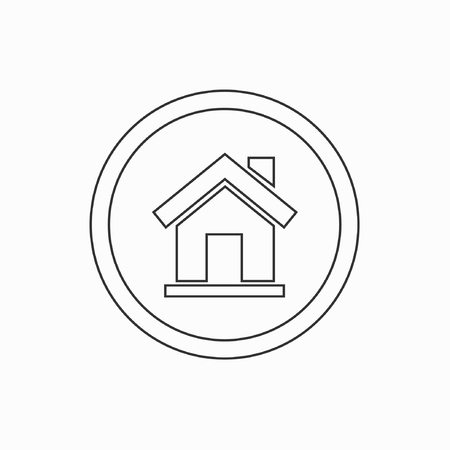 Home iconのイラスト素材