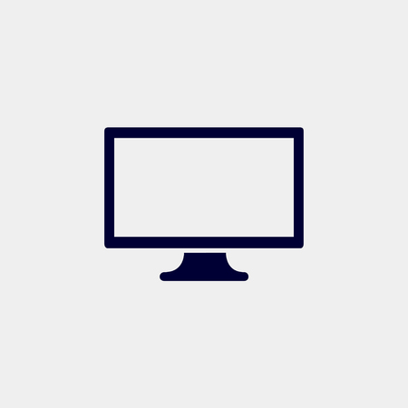 PC icon illustration.のイラスト素材