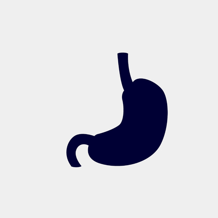 A stomach icon vector illustration.のイラスト素材