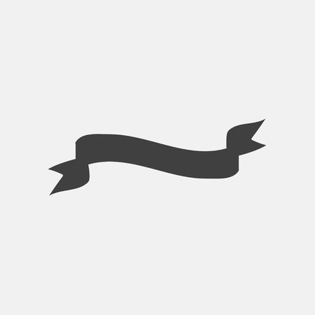 Banner icon vector illustration. ribbon icon vectorのイラスト素材