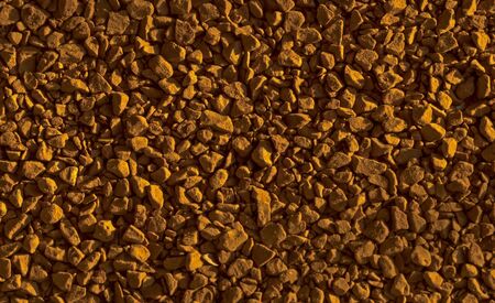 Granular instant coffee as background