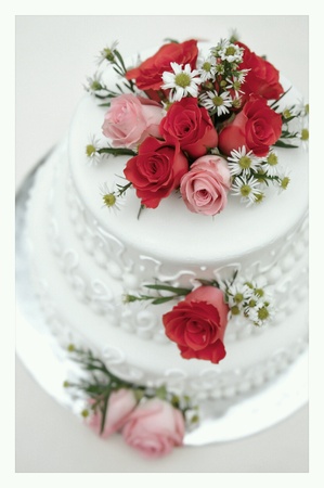 White wedding cakeの素材