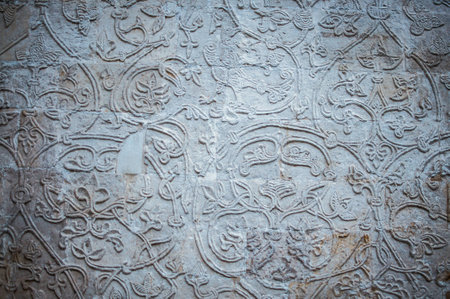 St. George's Cathedral (1230-1234) was the last stone church built in Russia before the Mongol invasion (detail)の写真素材