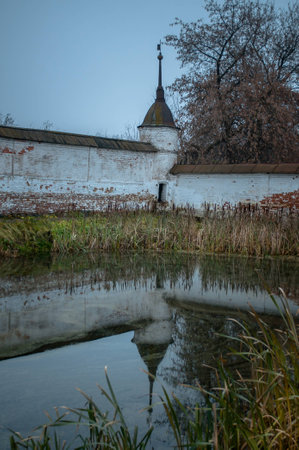 Yuryev-Polsky is an old town and the administrative center of Yuryev-Polsky District of Vladimir Oblast, Russiaの写真素材