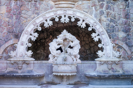 Sintra is known for its many 19th-century Romantic architectural monuments, which has resulted in its classification as a UNESCO World Heritage Site.のeditorial素材