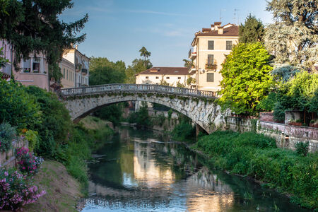 Vicenza is a city in northeastern Italy, in the Veneto regionのeditorial素材