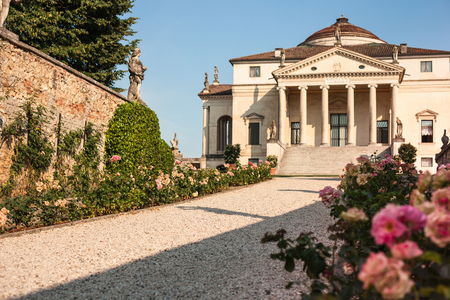 Villa La Rotonda is a Renaissance villa just outside Vicenza in northern Italy, and designed by Andrea Palladioのeditorial素材