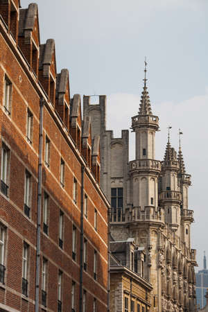 The Grand Place or Grote Markt is the central square of Brusselsの写真素材