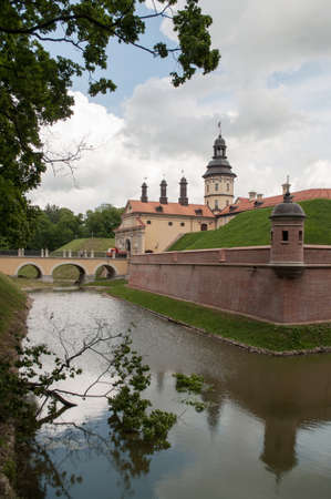 Nesvizh is a city in Belarus and location of the Nesvizh Castle.のeditorial素材