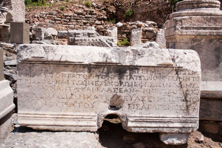Ephesus was an ancient Greek city on the coast of Ioniaの写真素材