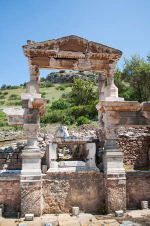 Ephesus was an ancient Greek city on the coast of Ionia