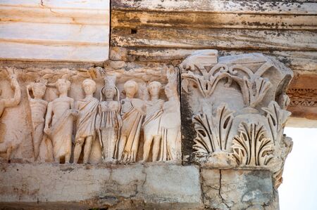 Ephesus was an ancient Greek city on the coast of Ioniaの写真素材