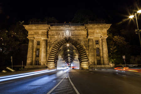 Chain Bridge is bridge that spans the River Danube between Buda and Pest