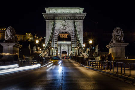 Chain Bridge is bridge that spans the River Danube between Buda and Pest