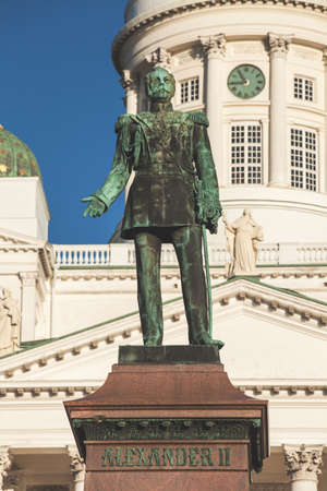 Helsinki is the capital, primate, and most populous city of Finland.の写真素材