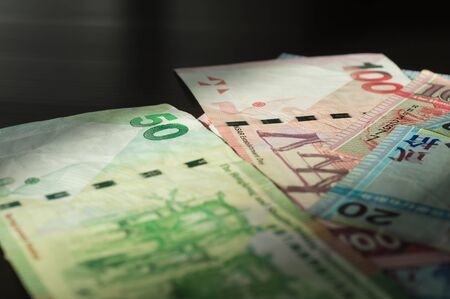 The Hong Kong dollars lit with the sun