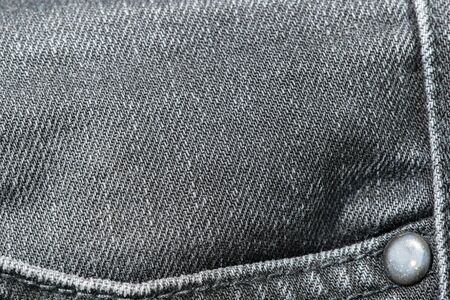 Old black jeans texture and backgroundの写真素材