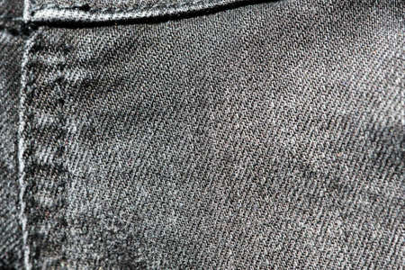 Old black jeans texture and backgroundの写真素材