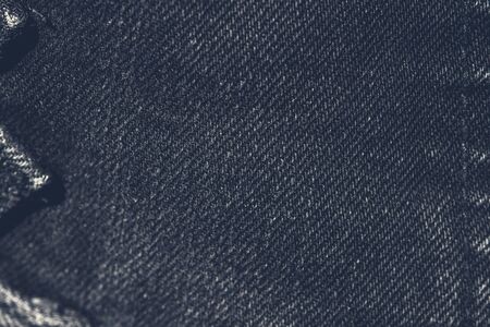 Old black jeans texture and backgroundの写真素材