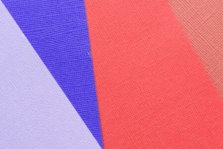 Abstract colorful paper background. Paper texture close up. Flat lay, top view, copy space