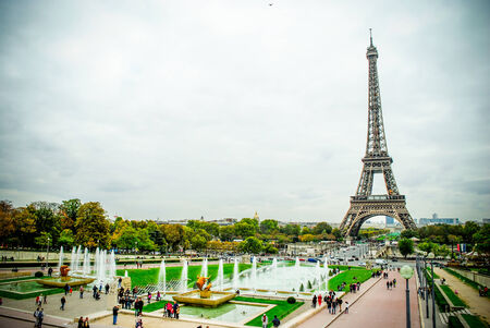 Paris Skyline with Eiffel tower